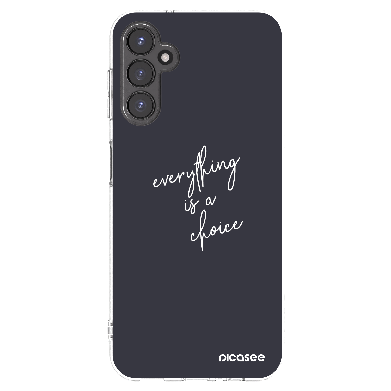 Picasee silikonska prozirna maskica za Samsung Galaxy A14 4G A145R - Everything is a choice