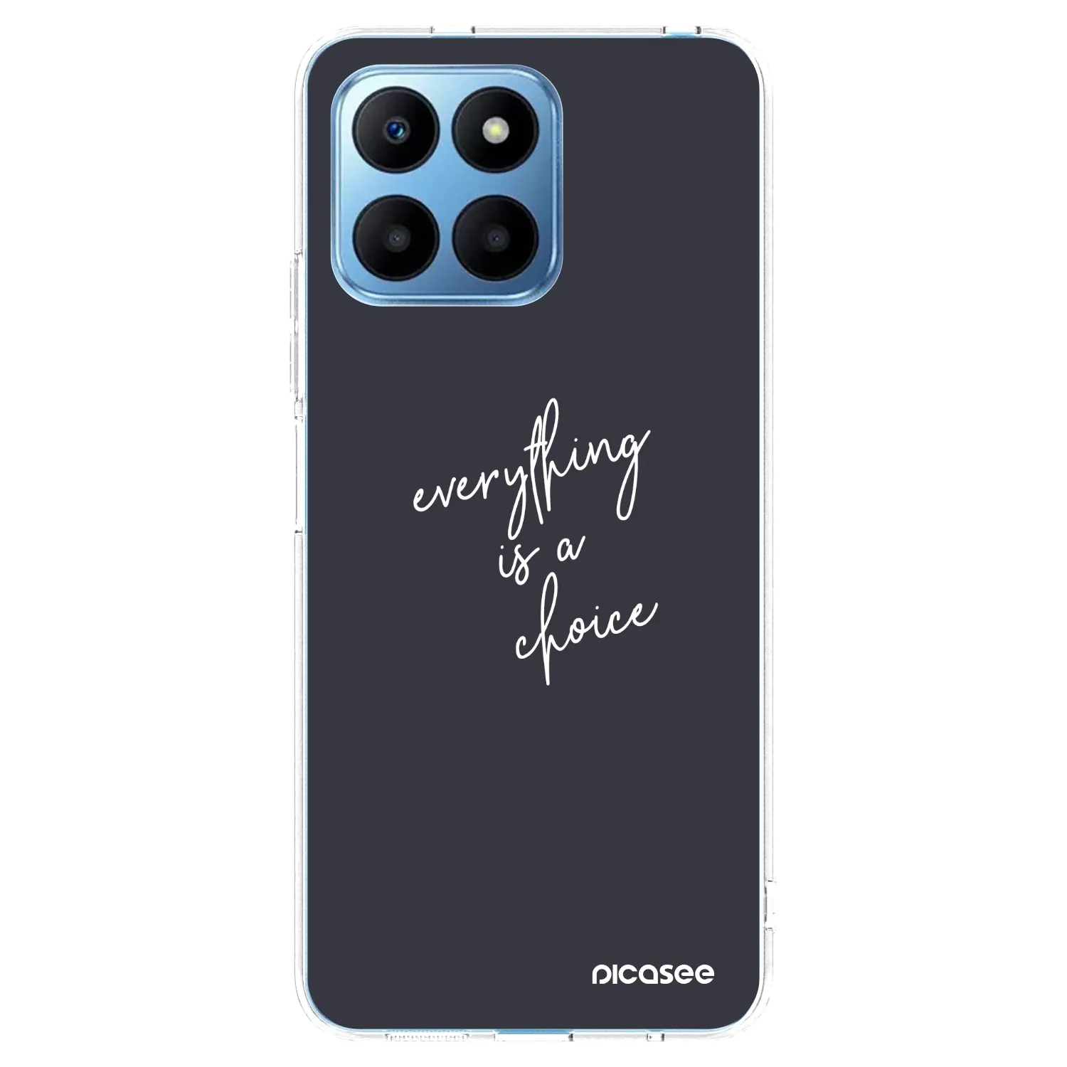 Picasee silikonska prozirna maskica za Honor 70 Lite - Everything is a choice