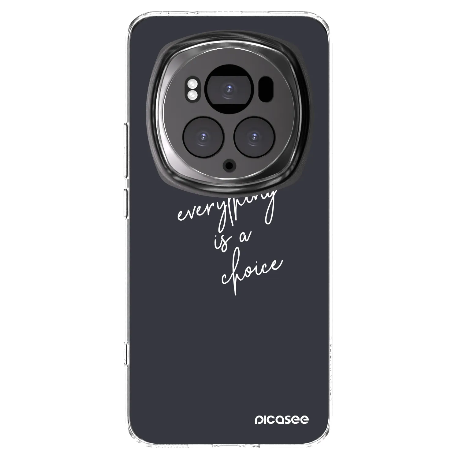 Picasee silikonska prozirna maskica za Honor Magic6 Pro - Everything is a choice