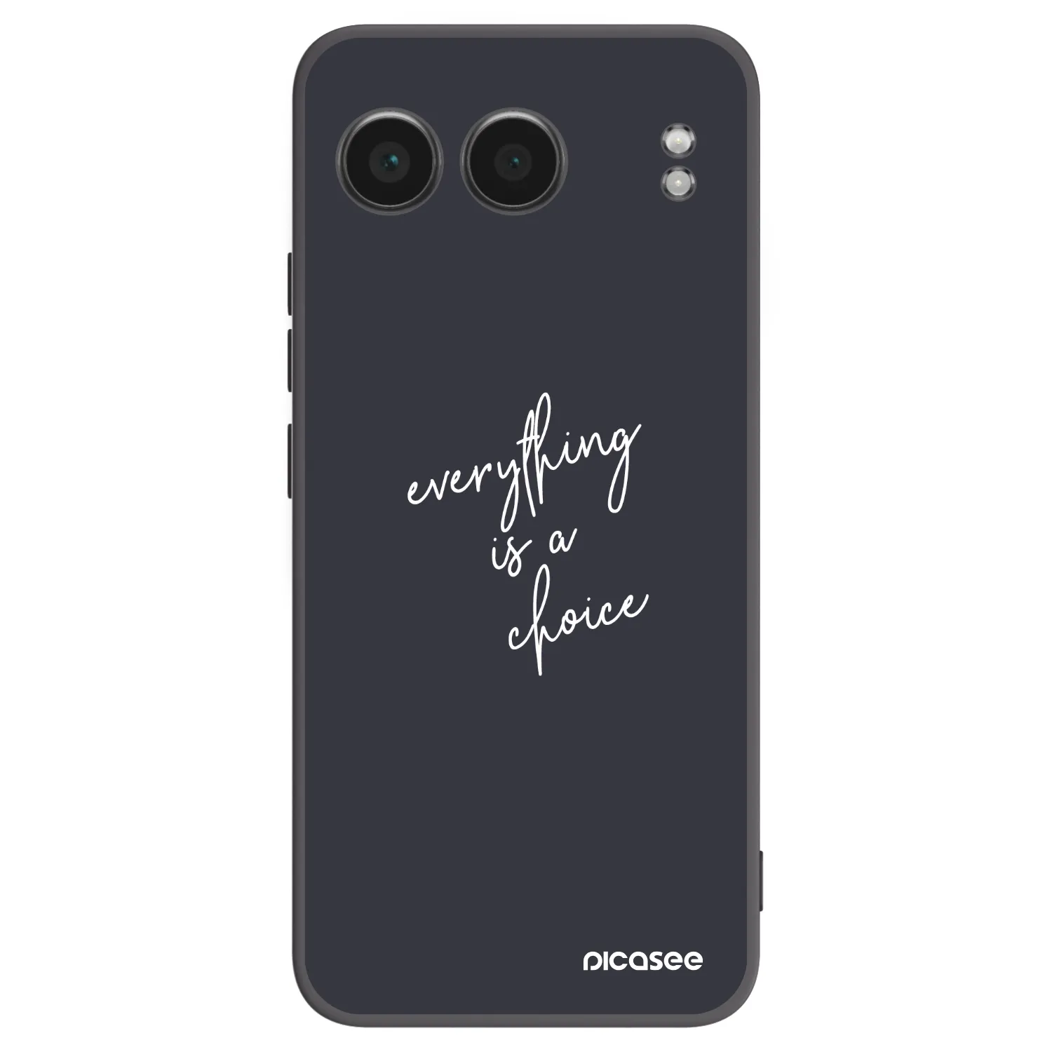 Picasee crna silikonska maskica za OnePlus Nord 4 - Everything is a choice