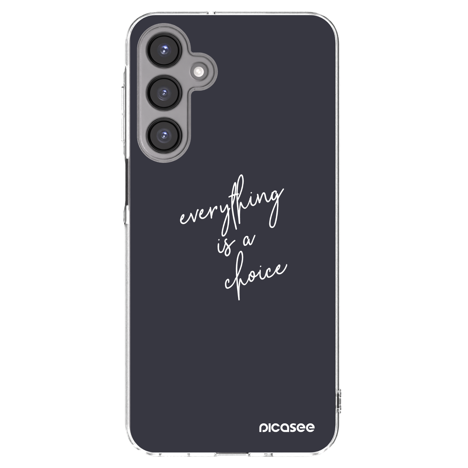 Picasee silikonska prozirna maskica za Samsung Galaxy A16 5G - Everything is a choice