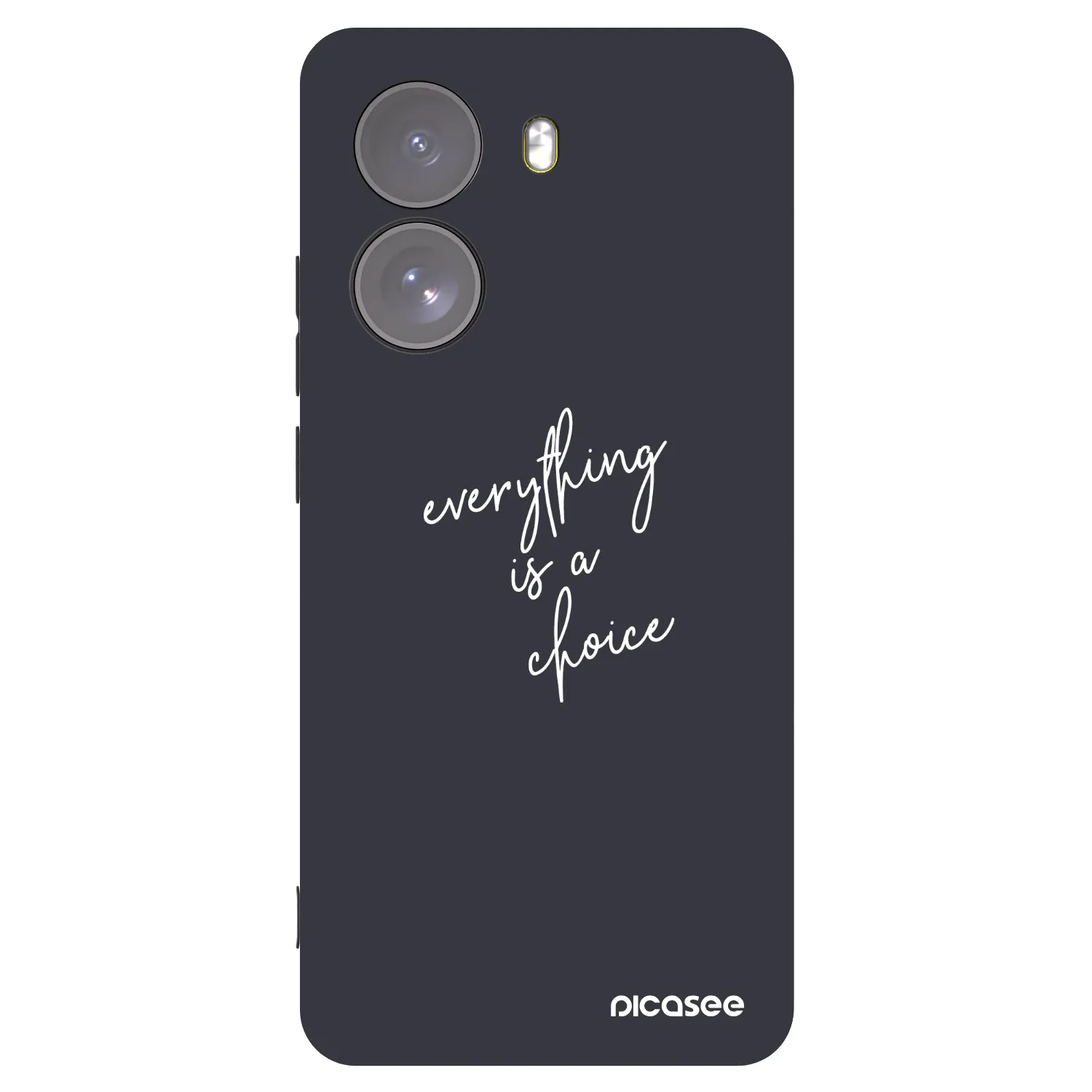 Picasee crna silikonska maskica za Xiaomi Poco X7 - Everything is a choice