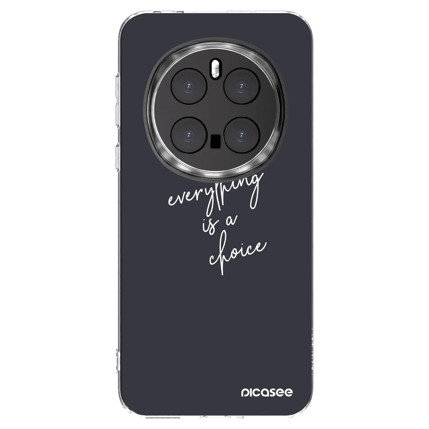 Picasee silikonska prozirna maskica za Honor Magic7 Pro 5G - Everything is a choice