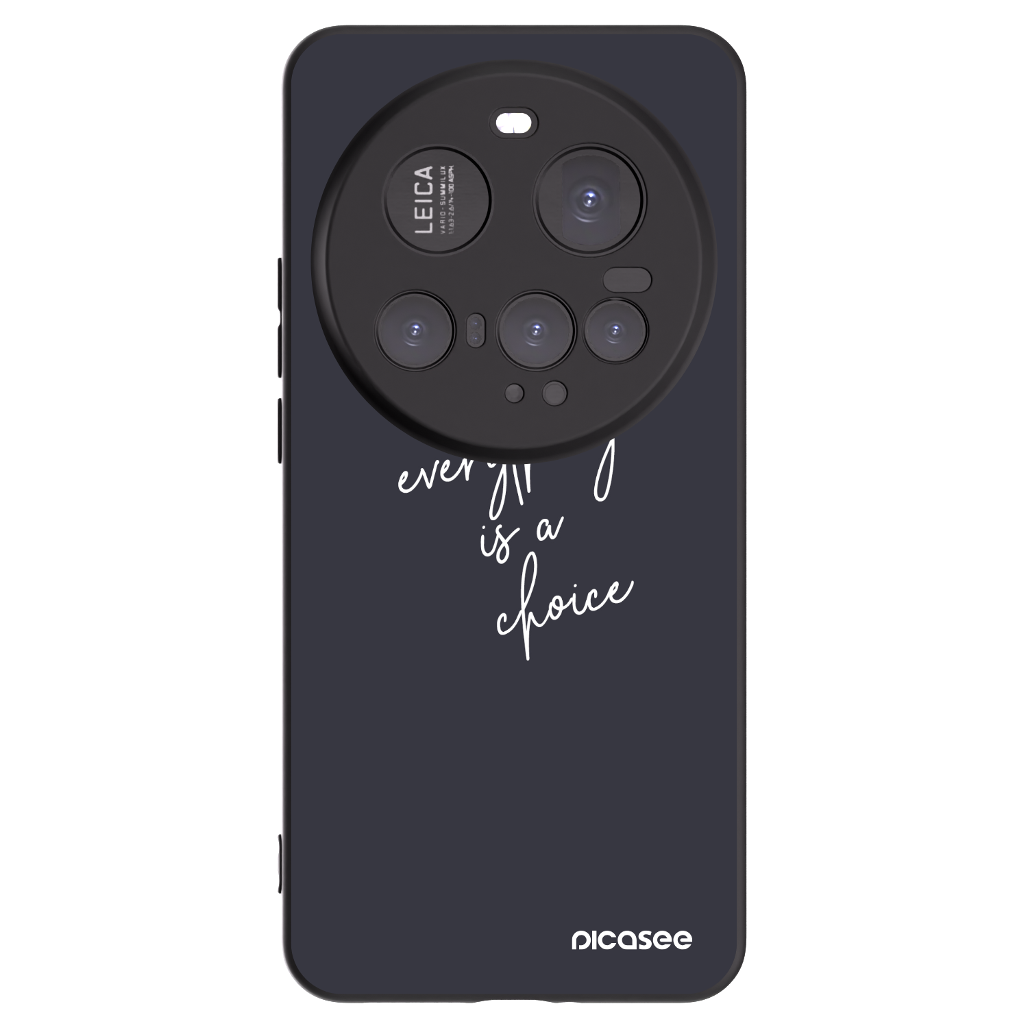 Picasee crna silikonska maskica za Xiaomi 15 Ultra - Everything is a choice