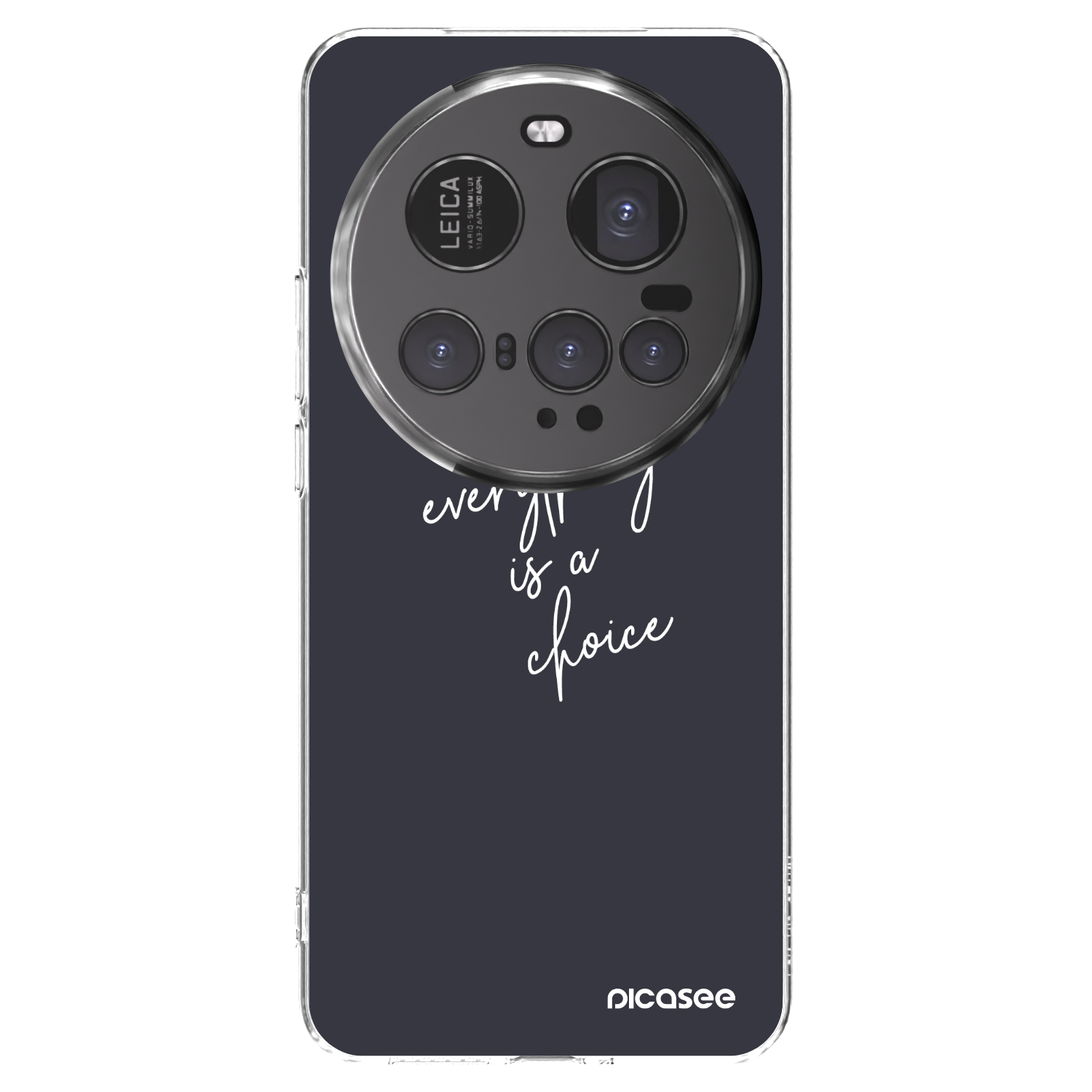 Picasee silikonska prozirna maskica za Xiaomi 15 Ultra - Everything is a choice