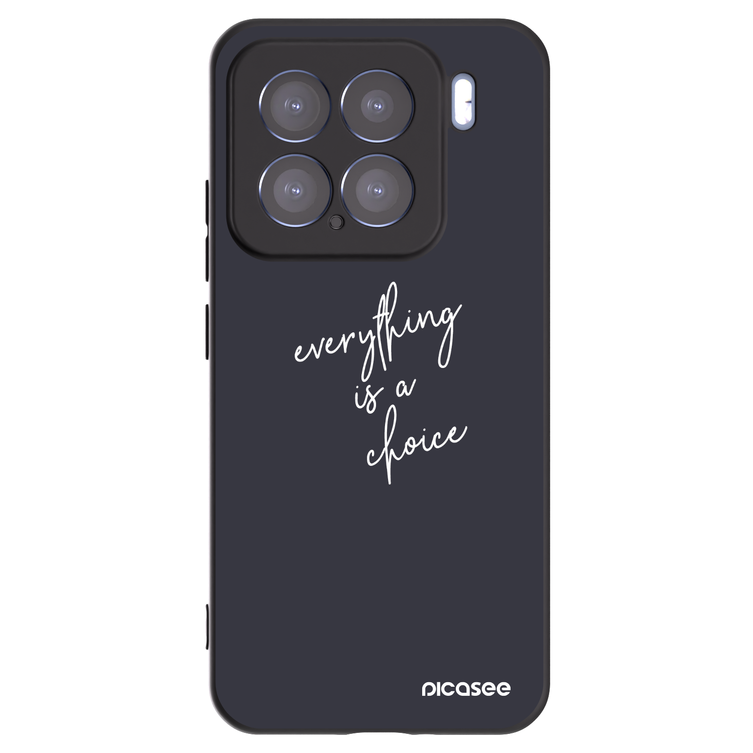 Picasee crna silikonska maskica za Xiaomi 15 - Everything is a choice