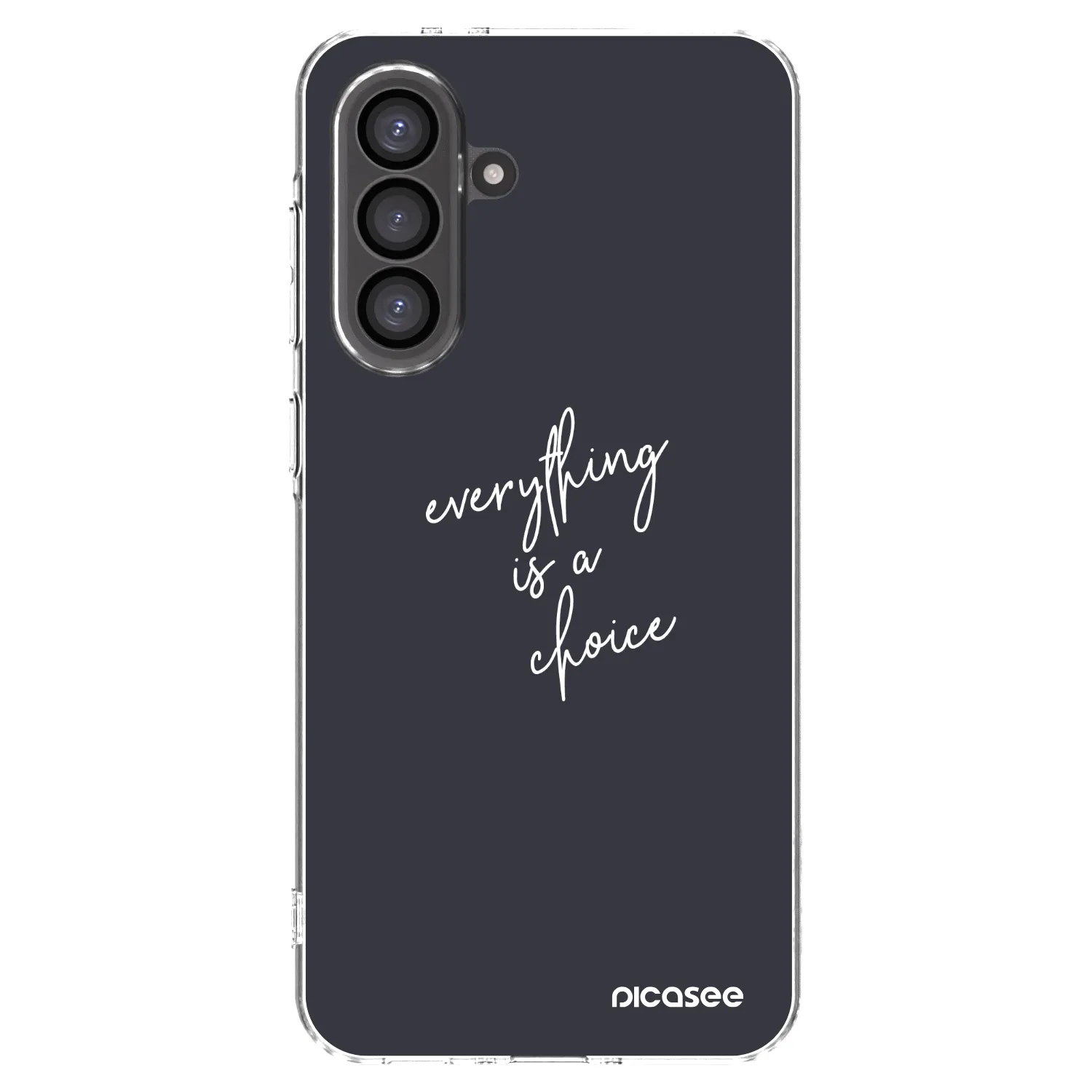 Picasee silikonska prozirna maskica za Samsung Galaxy A56 5G A566B - Everything is a choice