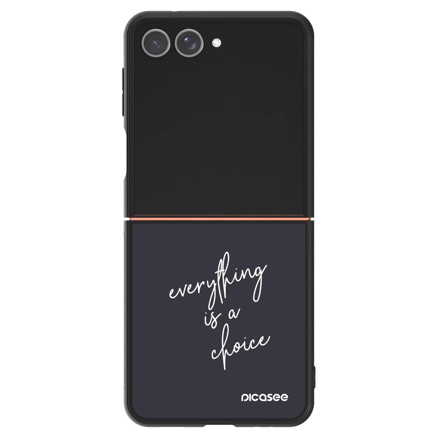 Picasee ULTIMATE CASE za Samsung Galaxy Z Flip7 5G - Everything is a choice