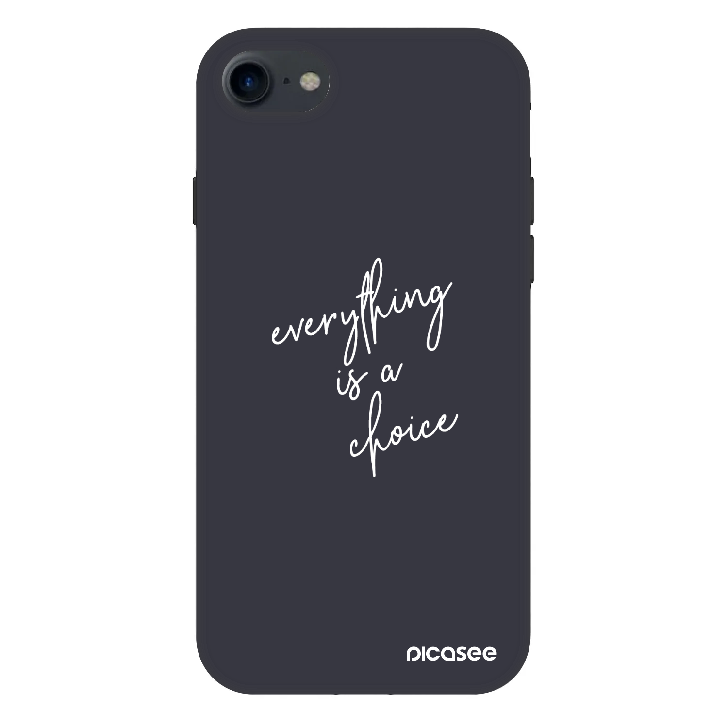 Picasee Fashion Case za Apple iPhone SE 2020 - Everything is a choice