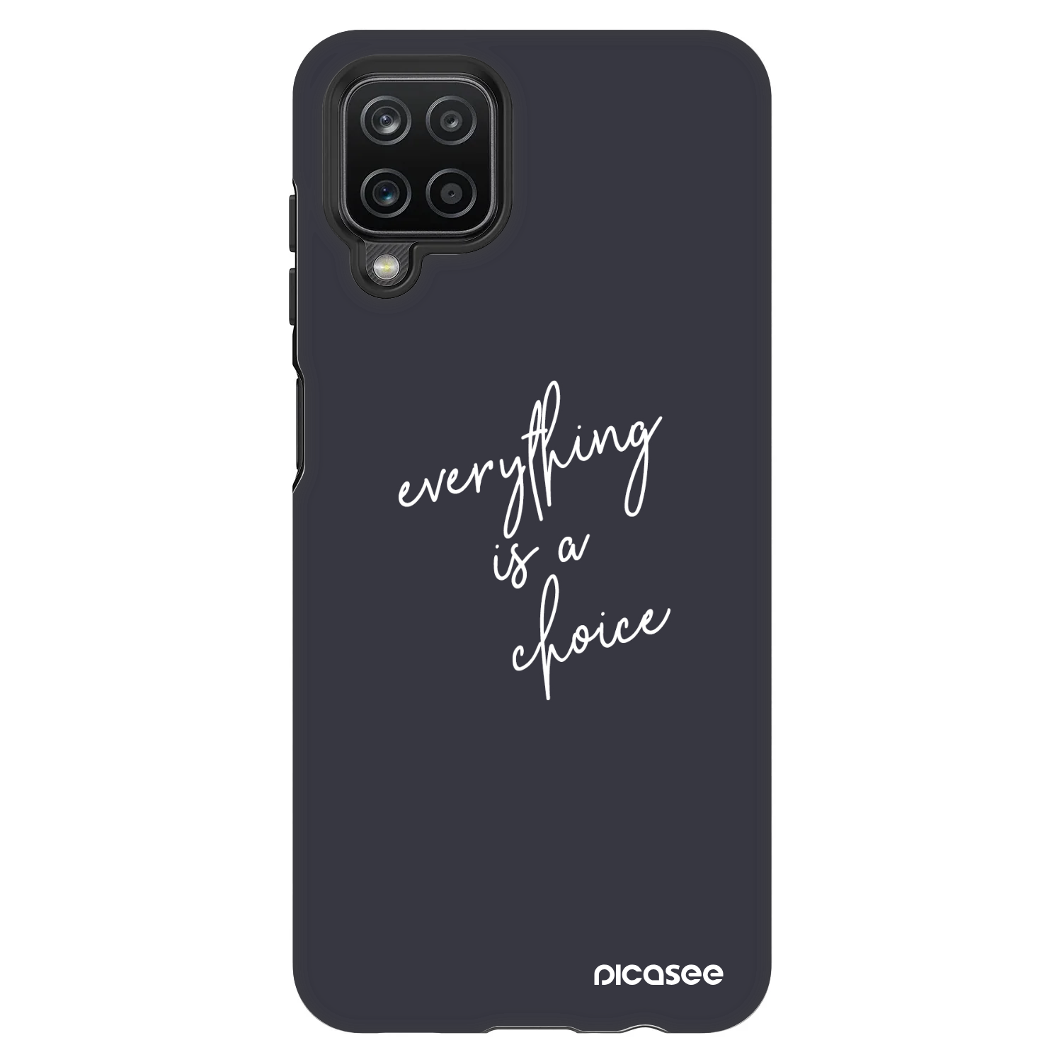 Picasee Fashion Case za Samsung Galaxy A12 A125F - Everything is a choice