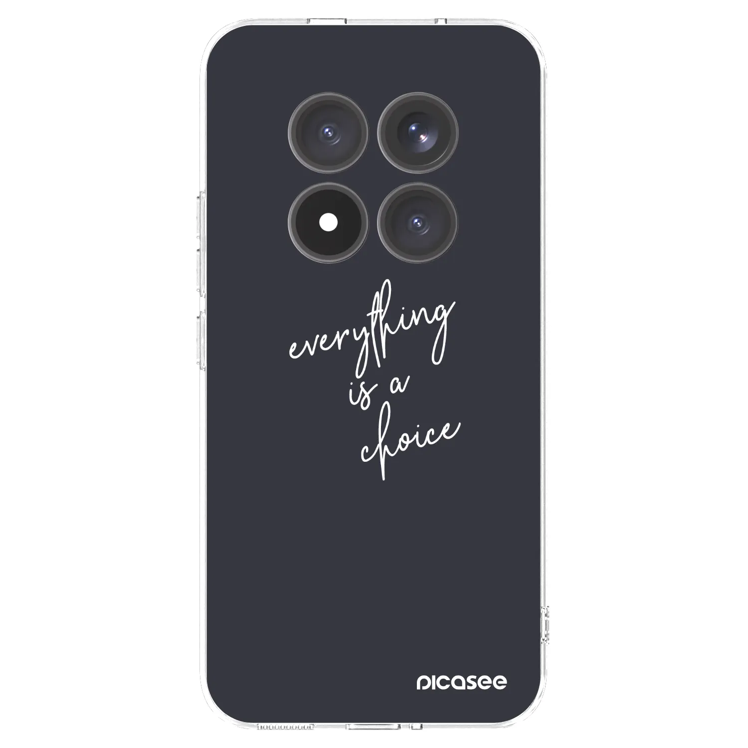 Picasee silikonska prozirna maskica za Xiaomi Redmi Note 15 Pro+ - Everything is a choice
