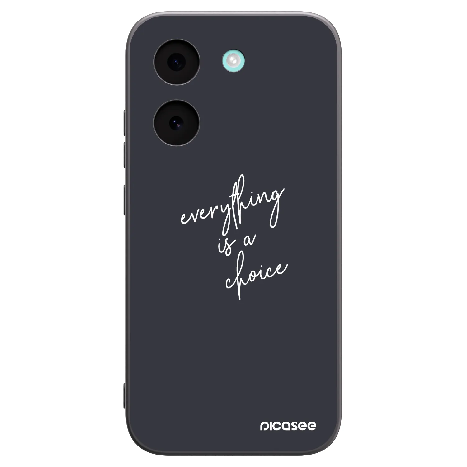 Picasee crna silikonska maskica za Xiaomi Poco X8 Pro - Everything is a choice