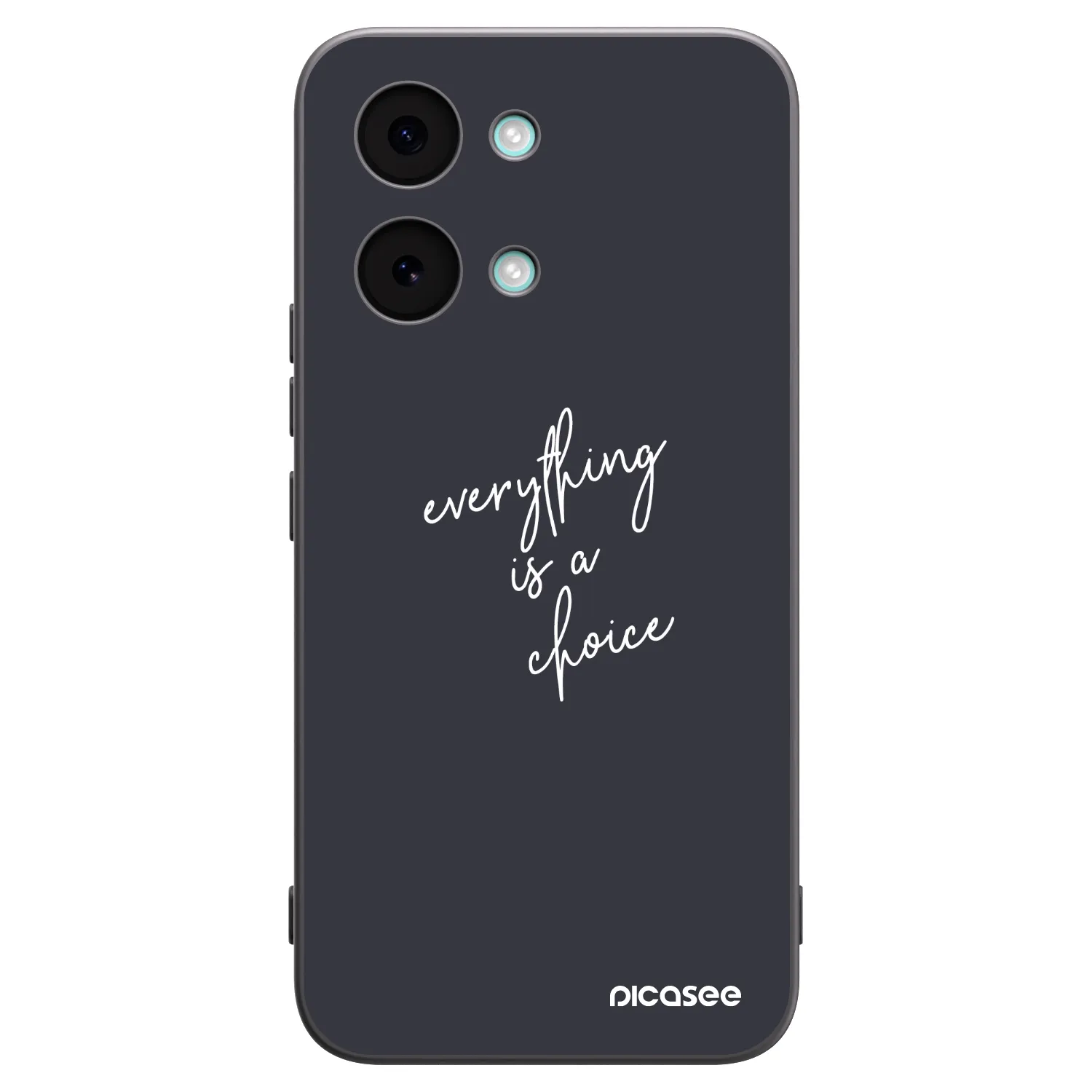Picasee crna silikonska maskica za Xiaomi Poco X8 Pro Max - Everything is a choice