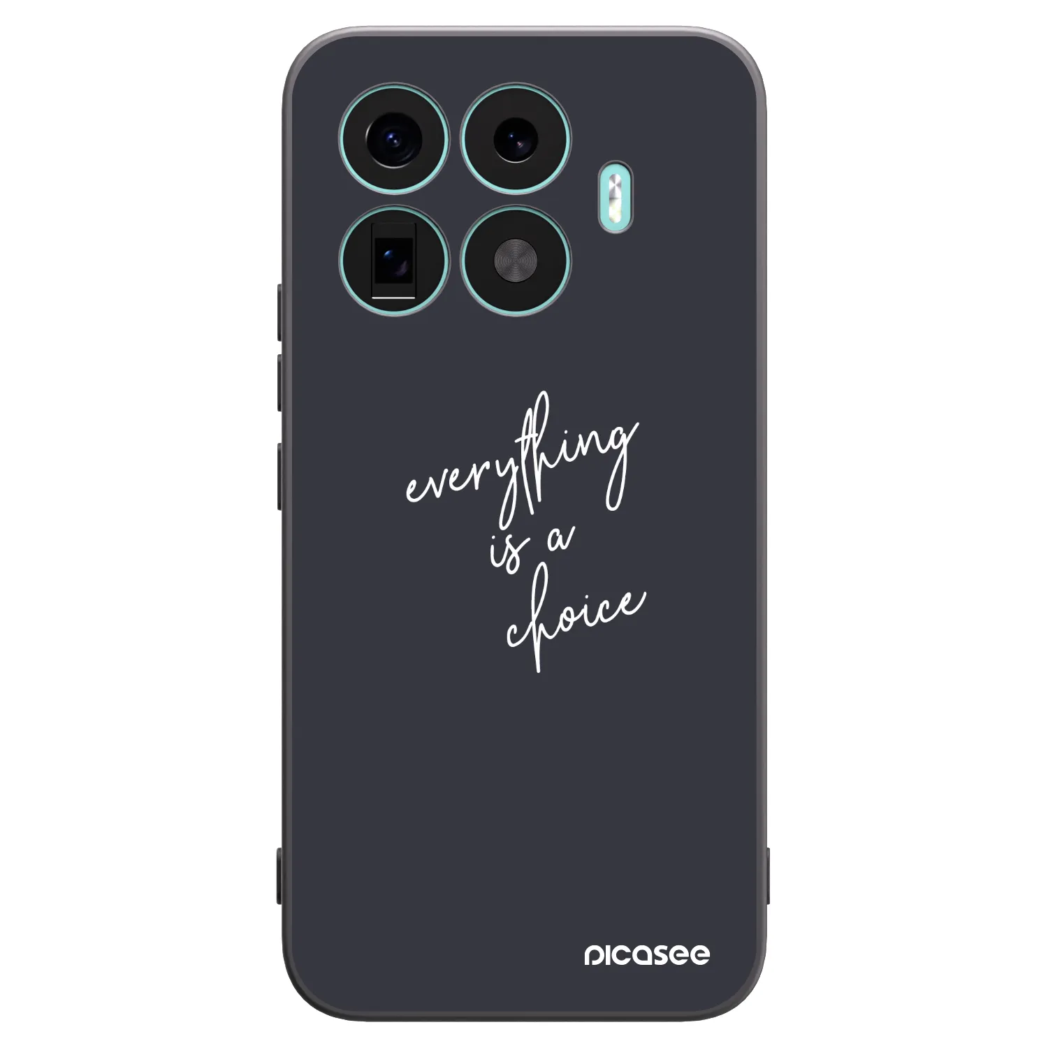 Picasee crna silikonska maskica za Xiaomi 17T Pro - Everything is a choice