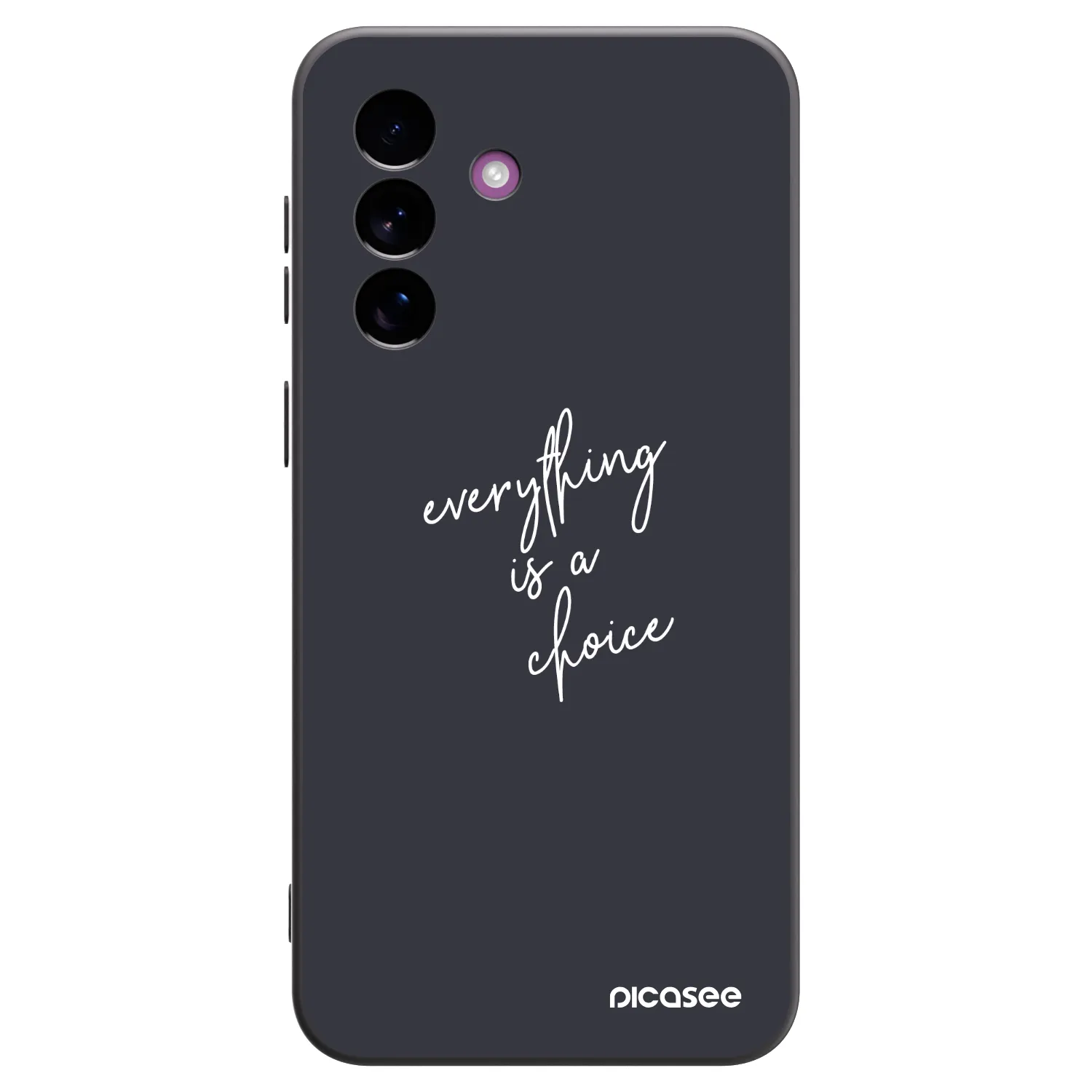 Picasee crna silikonska maskica za Samsung Galaxy A37 - Everything is a choice