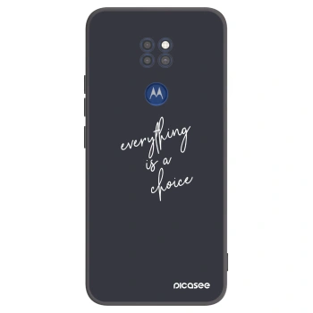 Maskica za Motorola Moto G9 Play - Everything is a choice