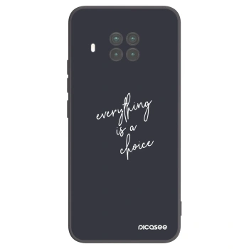 Picasee crna silikonska maskica za Xiaomi Mi 10T Lite - Everything is a choice