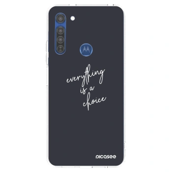 Maskica za Motorola Moto G8 - Everything is a choice