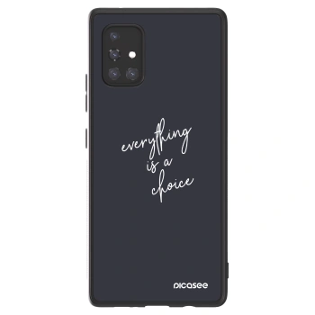 Picasee ULTIMATE CASE za Samsung Galaxy A71 A715F - Everything is a choice