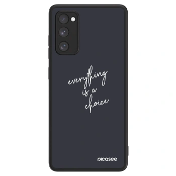 Picasee ULTIMATE CASE za Samsung Galaxy S20 FE - Everything is a choice