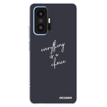 Picasee silikonska prozirna maskica za Xiaomi 11T - Everything is a choice