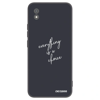 Picasee crna silikonska maskica za Realme C11 (2021) - Everything is a choice