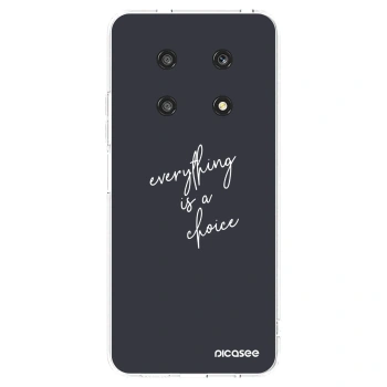 Picasee silikonska prozirna maskica za Honor Magic4 Lite 5G - Everything is a choice