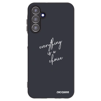 Picasee crna silikonska maskica za Samsung Galaxy A15 A155F 4G - Everything is a choice