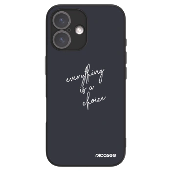 Picasee ULTIMATE CASE MagSafe za Apple iPhone 16 - Everything is a choice