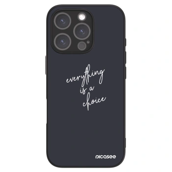 Picasee ULTIMATE CASE MagSafe za Apple iPhone 16 Pro - Everything is a choice