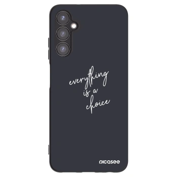 Picasee crna silikonska maskica za Samsung Galaxy A05s A057G - Everything is a choice