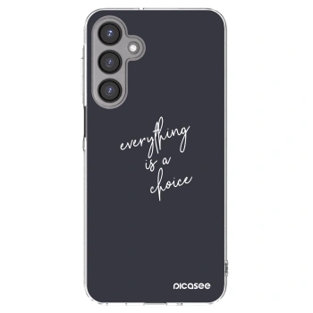 Picasee silikonska prozirna maskica za Samsung Galaxy A16 5G - Everything is a choice