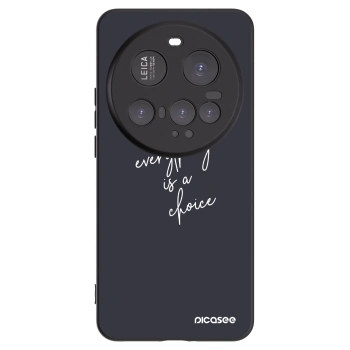 Picasee crna silikonska maskica za Xiaomi 15 Ultra - Everything is a choice
