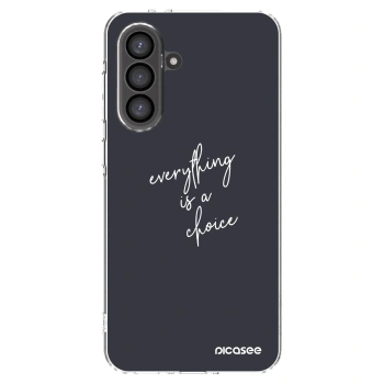 Picasee silikonska prozirna maskica za Samsung Galaxy A56 5G A566B - Everything is a choice