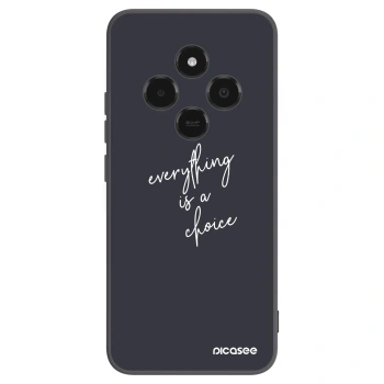 Picasee crna silikonska maskica za Xiaomi Poco C75 - Everything is a choice
