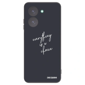 Picasee crna silikonska maskica za Xiaomi Redmi A5 - Everything is a choice