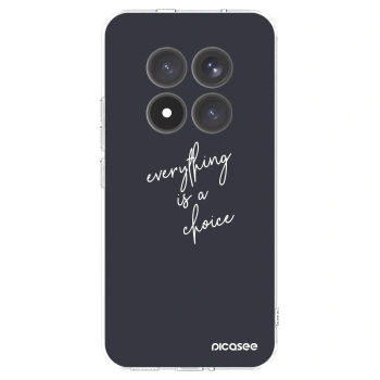Picasee silikonska prozirna maskica za Xiaomi Redmi Note 15 Pro+ - Everything is a choice