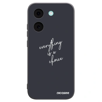 Picasee crna silikonska maskica za Xiaomi Poco X8 Pro - Everything is a choice
