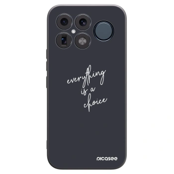 Picasee crna silikonska maskica za Xiaomi Poco F8 Ultra - Everything is a choice