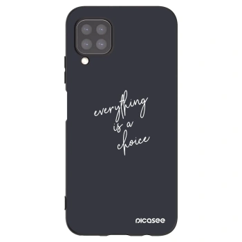 Picasee crna silikonska maskica za Huawei P40 Lite - Everything is a choice
