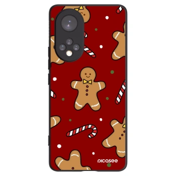 Picasee crna silikonska maskica za Honor 50 5G - Gingerbread 2