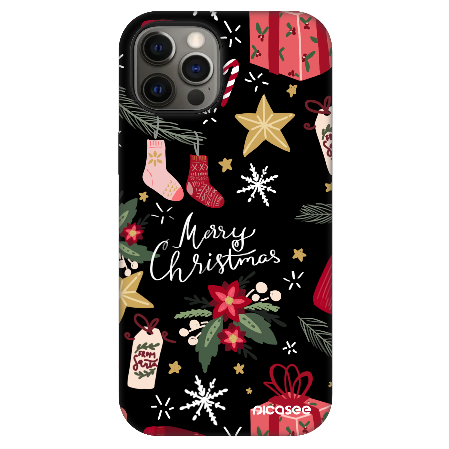 Picasee Fashion Case MagSafe za Apple iPhone 12 Pro - Christmas