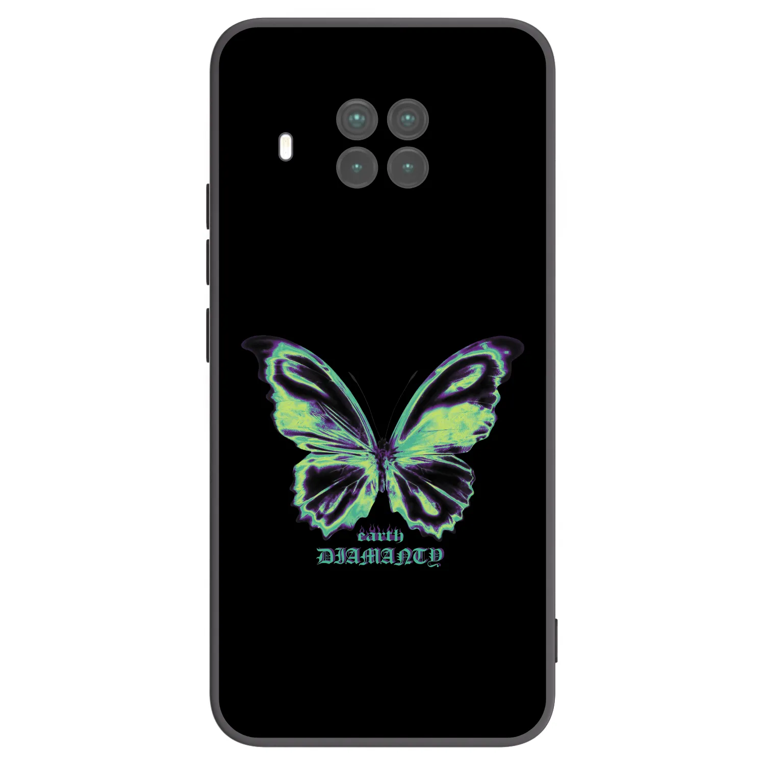 Picasee crna silikonska maskica za Xiaomi Mi 10T Lite - Diamanty Blue