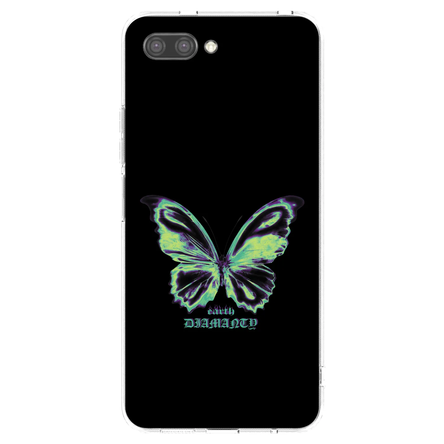 Picasee silikonska prozirna maskica za Honor 10 - Diamanty Blue