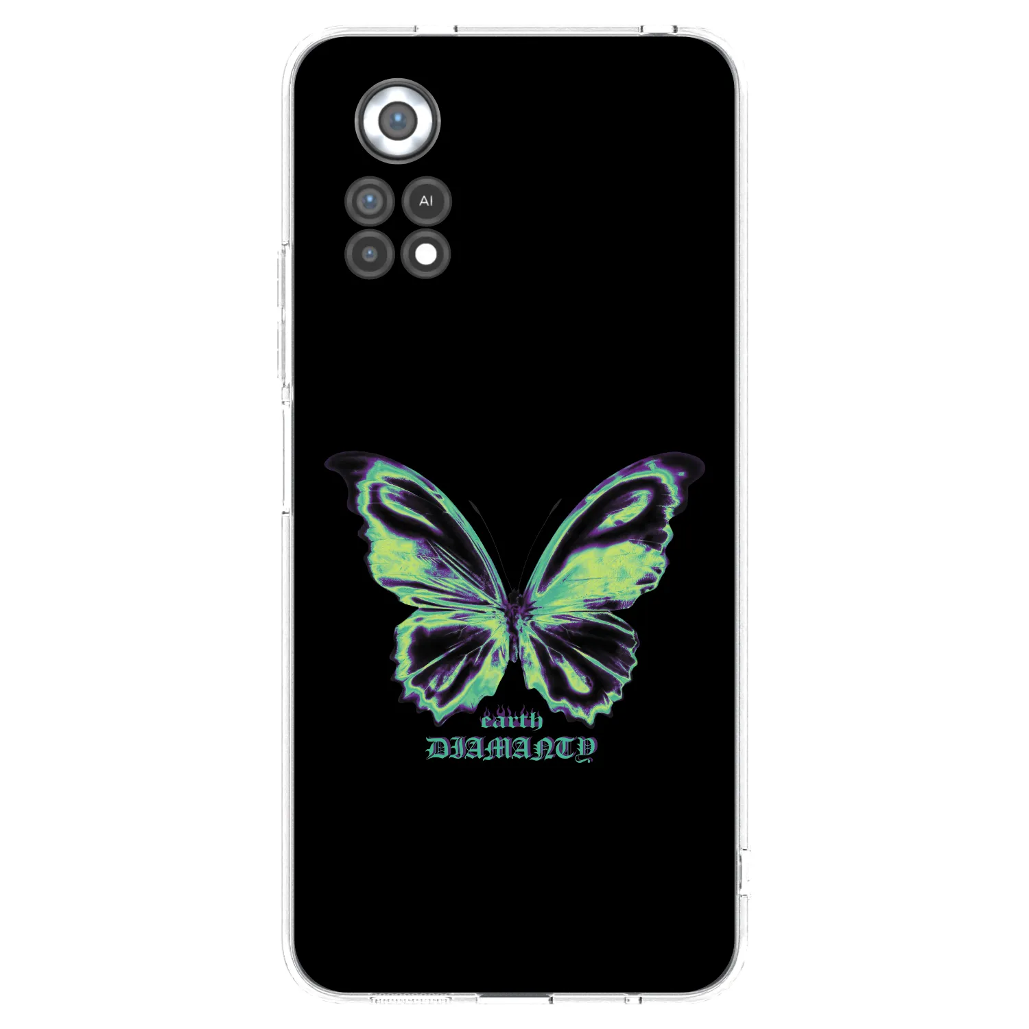 Picasee silikonska prozirna maskica za Xiaomi Poco X4 Pro 5G - Diamanty Blue