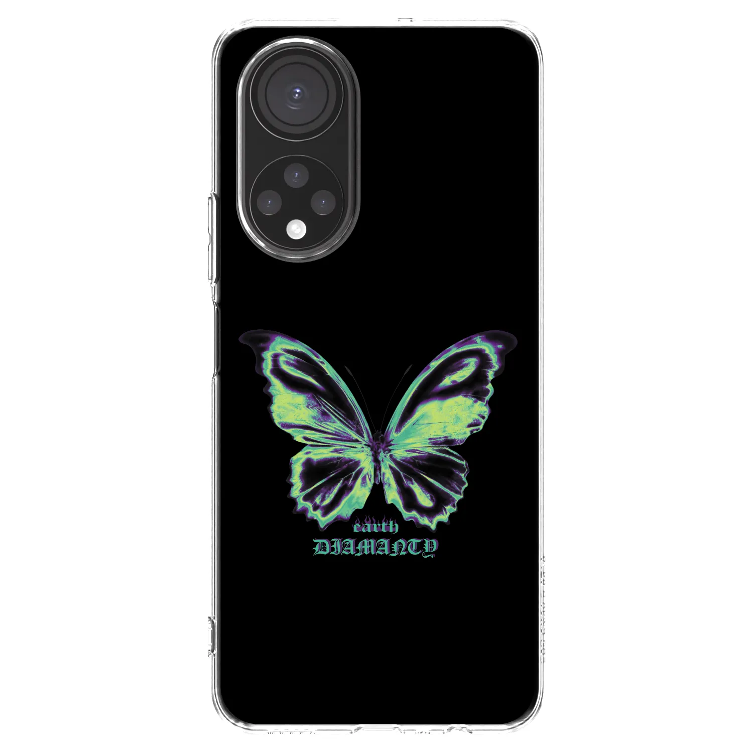 Picasee silikonska prozirna maskica za Honor X7 - Diamanty Blue