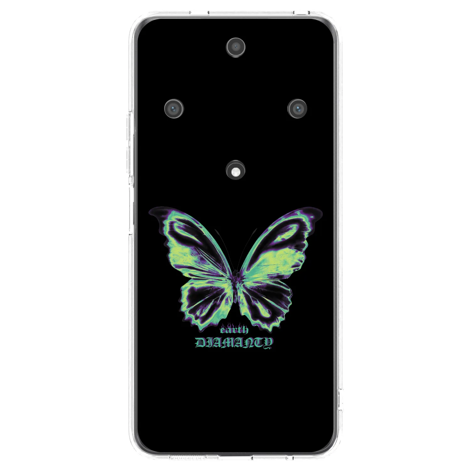 Picasee silikonska prozirna maskica za Honor Magic5 Lite 5G - Diamanty Blue