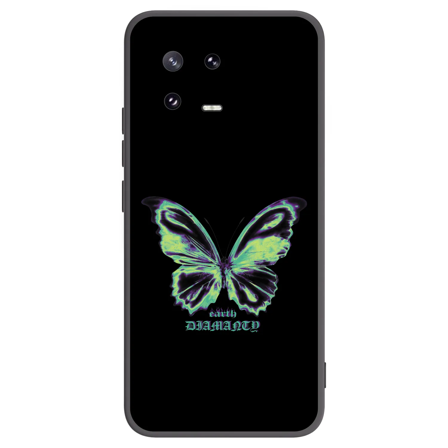 Picasee crna silikonska maskica za Xiaomi 13 Pro - Diamanty Blue