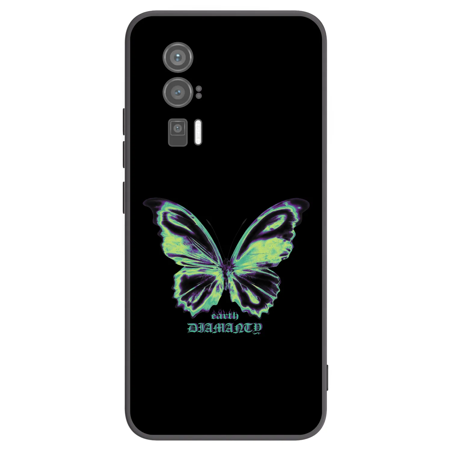 Picasee crna silikonska maskica za Xiaomi Poco F5 Pro 5G - Diamanty Blue