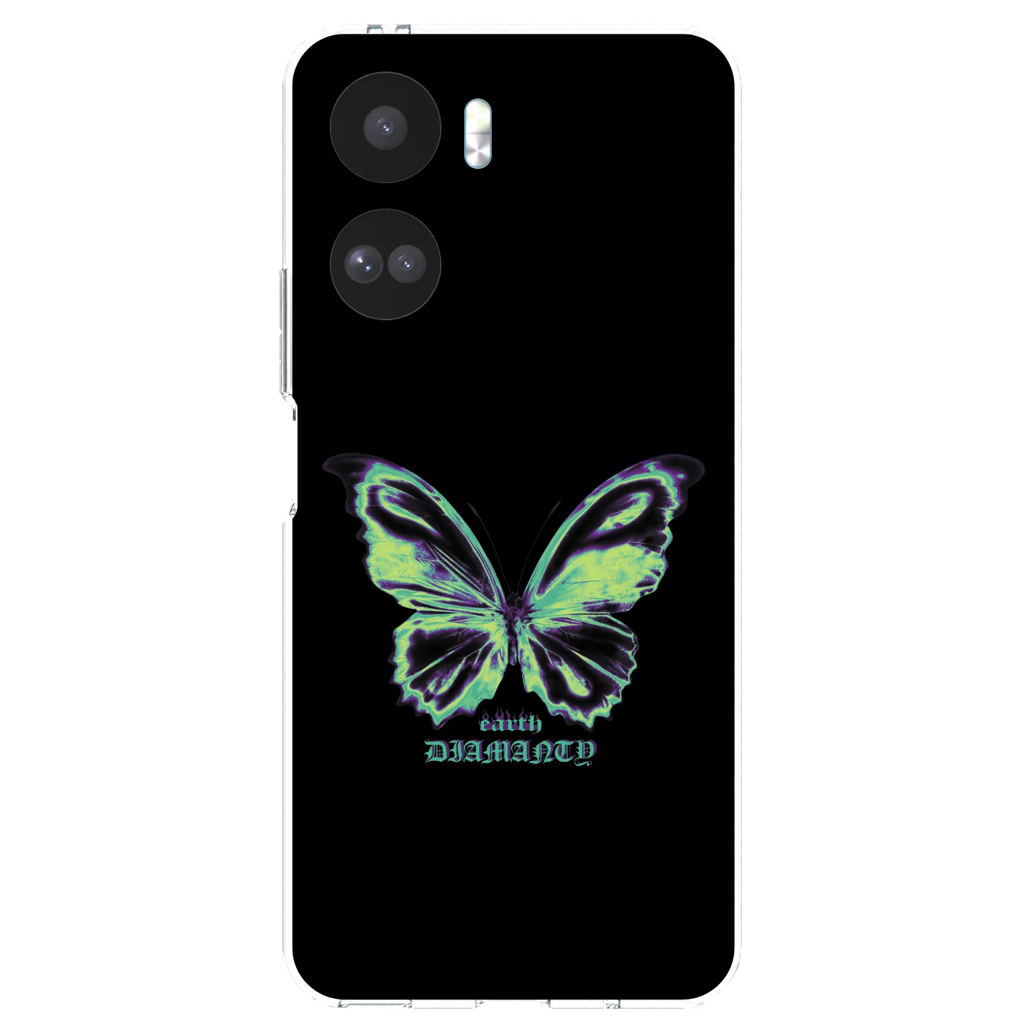Picasee silikonska prozirna maskica za Honor 90 Lite 5G - Diamanty Blue